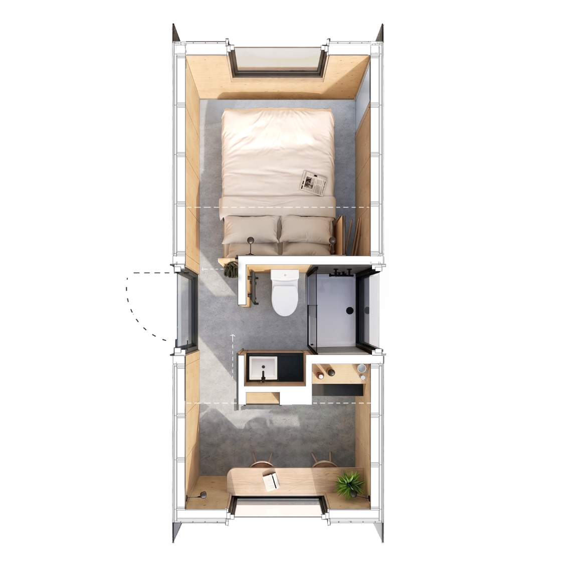 Luxe floor plan